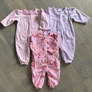 Carter's Pink and Lavender Sleeper Set